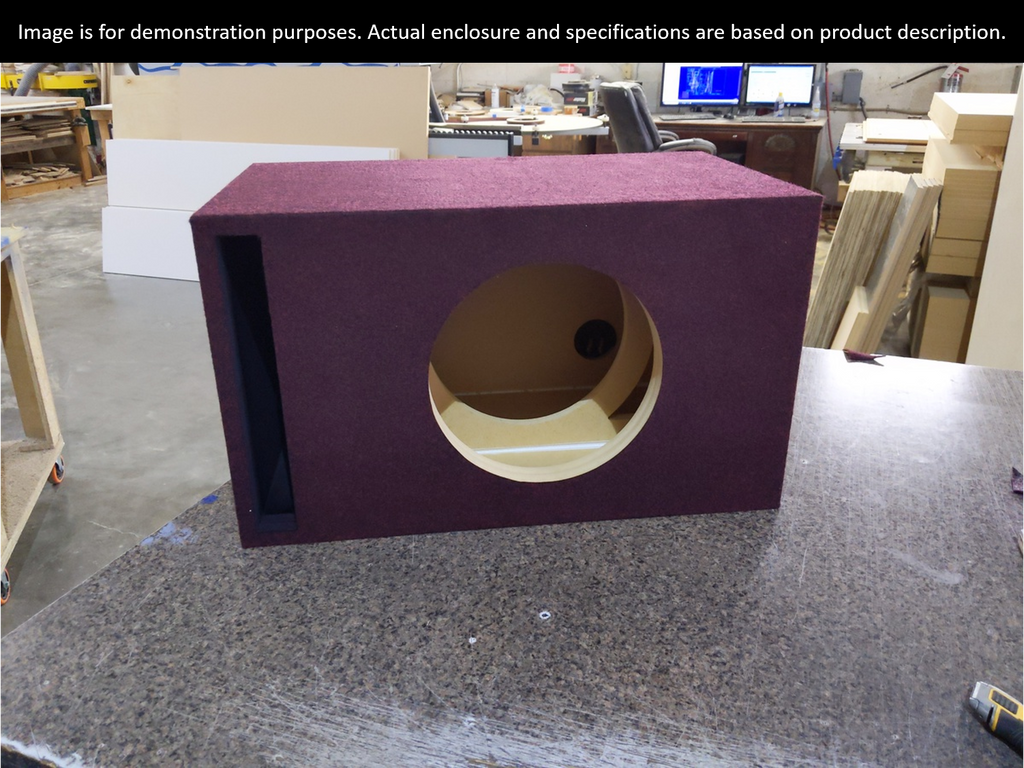 Stage 2 Ported Enclosure for Single Skar Audio zvx-8