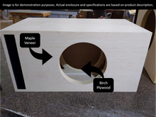 Load image into Gallery viewer, Stage 1 Ported Enclosure for Single JL Audio 10W6V2-D4