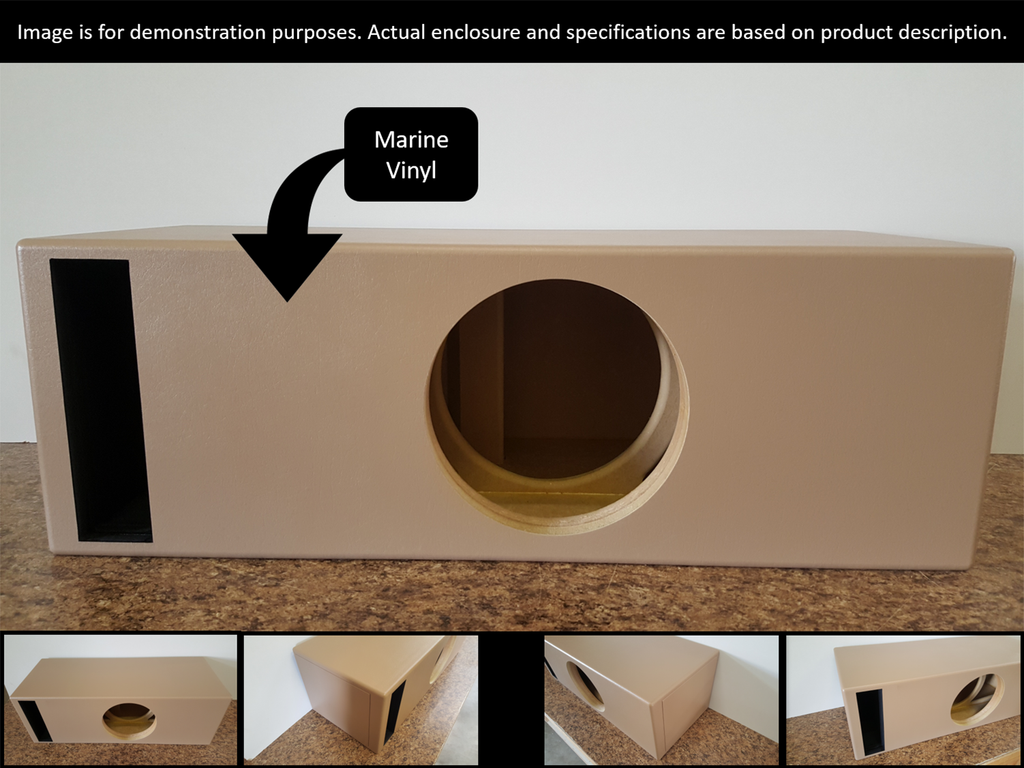 Stage 1 Ported Enclosure for Single Skar Audio zvx-8