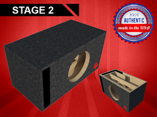 Load image into Gallery viewer, Stage 2 Ported Enclosure for Single JL Audio 12W3V2-D4