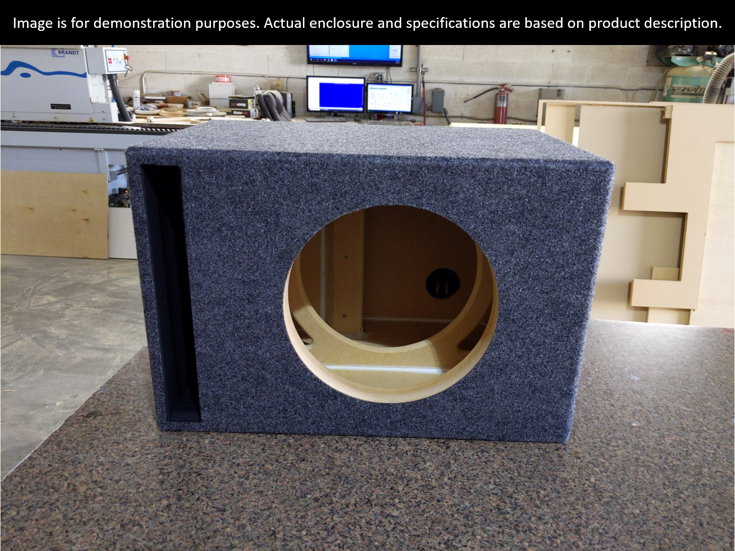 Stage 3 Ported Enclosure for Single JL Audio 12W6V2-D4 – Sonix