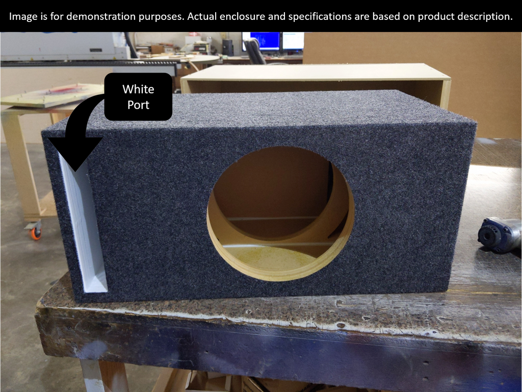 Stage 3 Ported Enclosure for Single Skar Audio zvx-8