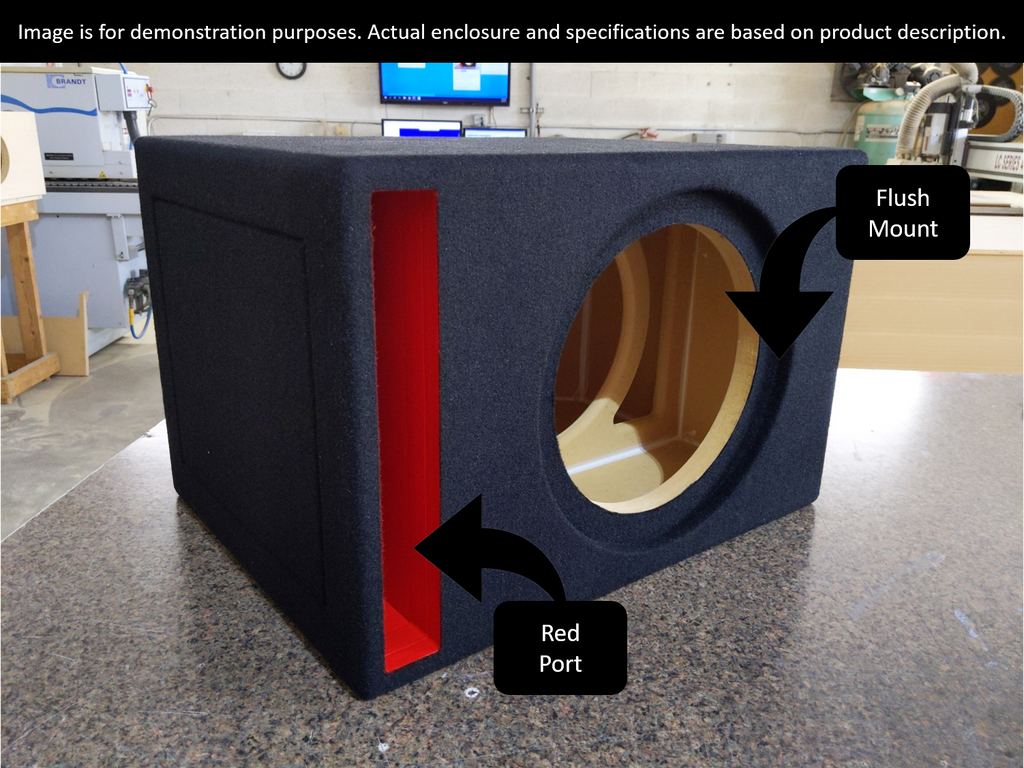 Stage 3 Ported Enclosure for Single JL Audio 12W3V3-4