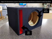 Load image into Gallery viewer, Stage 1 Ported Enclosure for Single JL Audio 8W1V2-4